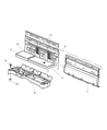 2002 Dodge Dakota Seat Cushion Diagram - TG25XDVAA