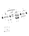Ram Glove Box Diagram - 5ZL821X9AE