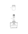Dodge Viper TPMS Sensor Diagram - 52088990AD