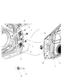 Dodge Door Hinge Diagram - 4575748AF