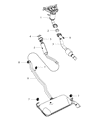 Jeep Compass Muffler Diagram - 68142882AC