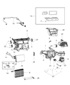 Dodge Challenger Evaporator Diagram - 68385097AA