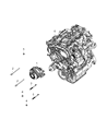 Jeep Alternator Diagram - 68309252AA