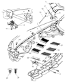 Dodge Viper Air Deflector Diagram - 5030575AA