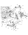 Dodge Viper Ball Joint Diagram - 4848174