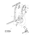 2002 Dodge Caravan Seat Belt Diagram - TJ291L5AB