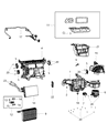 2012 Dodge Charger Evaporator Diagram - 68110611AA