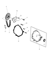 Jeep Wrangler Timing Chain Diagram - 53020444
