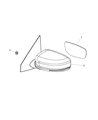 Dodge Dart Car Mirror Diagram - 1TA101BJAH