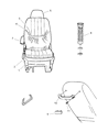 1999 Chrysler Town & Country Seat Cushion Diagram - RU151L5AA