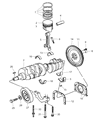 Dodge Viper Flywheel Diagram - 4643416AB
