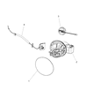 Dodge Dart Door Lock Actuator Diagram - 68104859AC