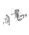 Dodge Sprinter 3500 Timing Cover Diagram - 5175337AA
