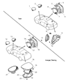 1999 Chrysler Sebring Car Speakers Diagram - MR757688