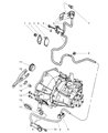 Chrysler Clutch Slave Cylinder Diagram - 5273512AC