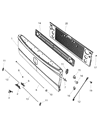 Chrysler 200 Tailgate Handle Diagram - 68197873AA