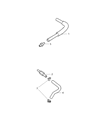 2002 Chrysler PT Cruiser Air Intake Coupling Diagram - 4884406AA