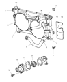 Chrysler Voyager Thermostat Diagram - 4573560AB