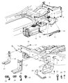 Chrysler Fuel Tank Lock Ring Diagram - 5105332AB
