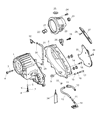 2002 Jeep Grand Cherokee Transfer Case Diagram - 5012323AA