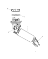 Chrysler Voyager Fuel Level Sensor Diagram - 5010437AA