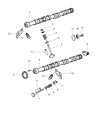 Jeep Camshaft Plug Diagram - 4667731AB