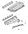 Dodge Ram 2500 Intake Manifold Diagram - 5037417AB