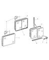 2006 Dodge Sprinter 3500 Weather Strip Diagram - 5133533AA
