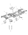 Dodge Ram 1500 Shock And Strut Mount Diagram - 55366955AA