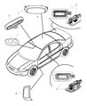 Chrysler Cirrus Dome Light Diagram - QE64TL2