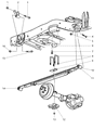 Dodge Dakota Leaf Spring Diagram - 52106765AD