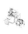 Jeep Wrangler ABS Control Module Diagram - 68438389AB