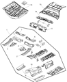 Dodge Magnum Engine Mount Diagram - 4578062AC