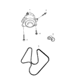 Dodge Durango Alternator Diagram - 4801252AD