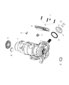 2020 Jeep Cherokee Transfer Case Seal Diagram - 68224115AA