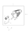 Jeep Vapor Canister Diagram - 52029781AB