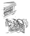 Dodge Journey Door Seal Diagram - 5076867AD