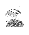 Chrysler Engine Cover Diagram - 4591895AH