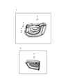 Jeep Compass Back Up Light Diagram - 55112680AF