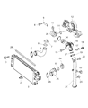 Dodge Sprinter 3500 Air Intake Coupling Diagram - 68034120AA