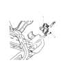 Jeep Horn Diagram - 56050166AC