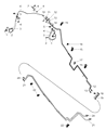 Chrysler Aspen Brake Line Diagram - 52855277AC