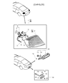 Chrysler Sebring Light Socket Diagram - MR987707