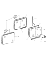 Dodge Sprinter 3500 Window Run Diagram - 5133537AA