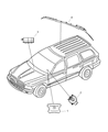 Chrysler Aspen Air Bag Diagram - 52029345AE