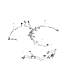Ram Radiator Hose Diagram - 68268584AC