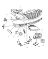 2005 Chrysler Pacifica Headlight Diagram - 4857851AC