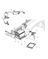 Chrysler Sebring Battery Terminal Diagram - 68358319AA
