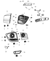 Dodge Journey Back Up Light Diagram - 68078464AC