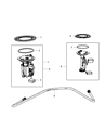 Jeep Fuel Pump Seal Diagram - 68048313AA